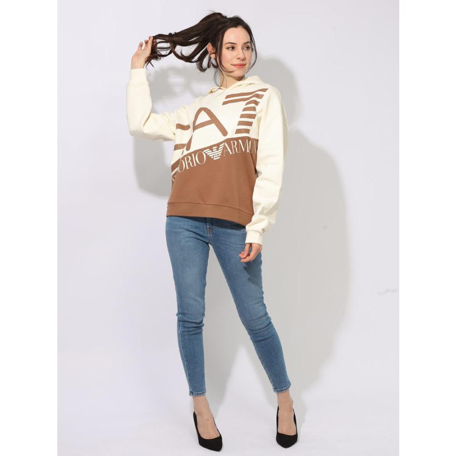 ARMANE【アルマーニ】レディースパーカー☆美品 EMPORIO ARMANI アルマーニ パーカー EA7 エンポリオアルマーニ