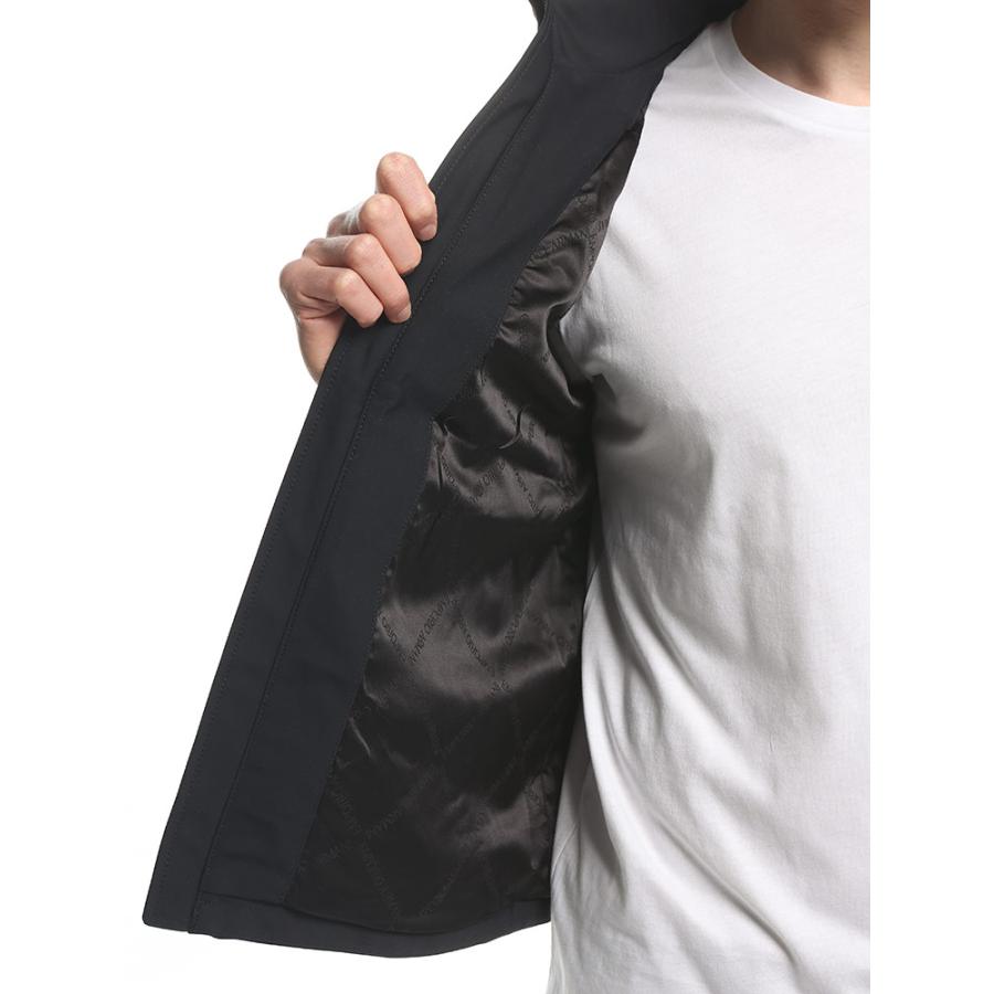 【美品】エンポリオアルマーニ ナイロンコート ジャケット 2WAY 裏フリース EMPORIO ARMANI エンポリオアルマーニ 裏ボア フルジップ ジャケット