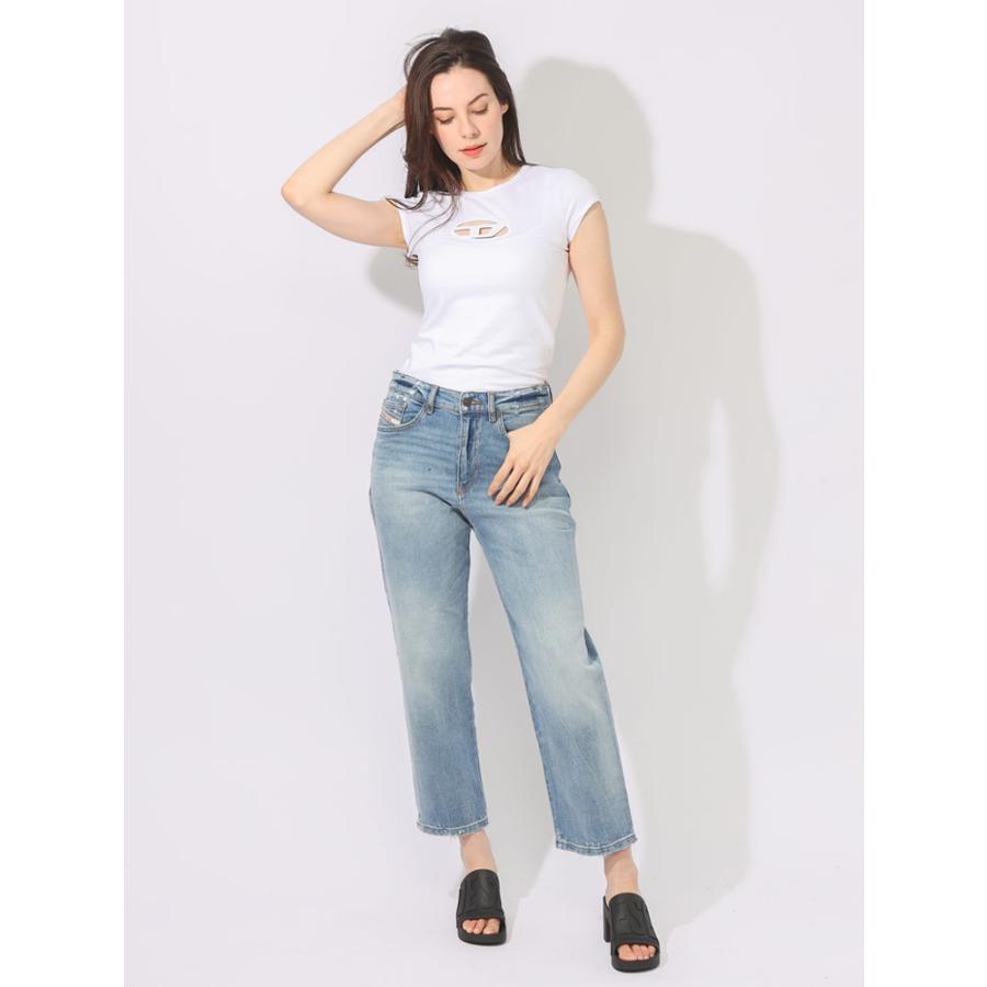 ディーゼル　DIESEL デニム　ダメージ　ジーンズ DIESEL（ディーゼル） ジーンズ レディース デニム ダメージ ボーイ