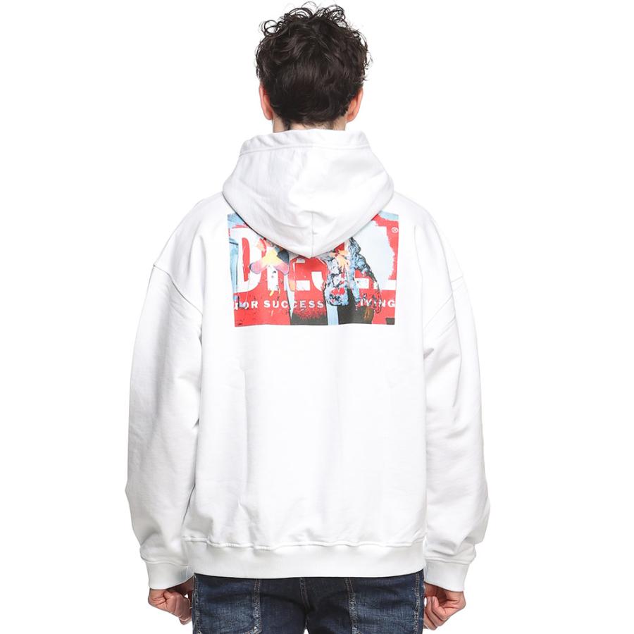 DIESEL（ディーゼル） バック 転写 グラフィック プリント プル