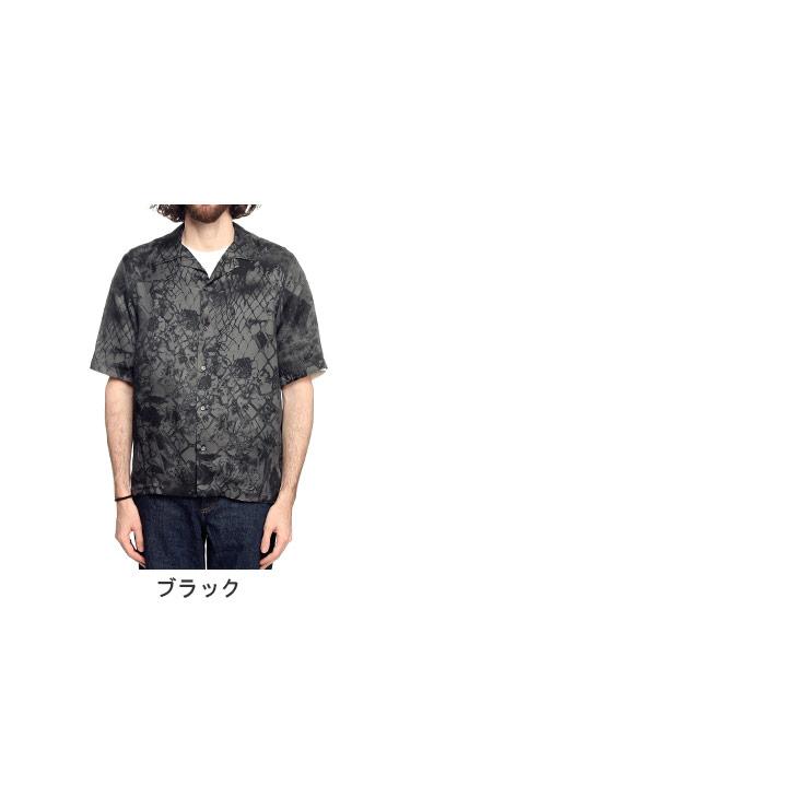 DIESEL（ディーゼル） レーヨン グラフィックプリント オープンカラー