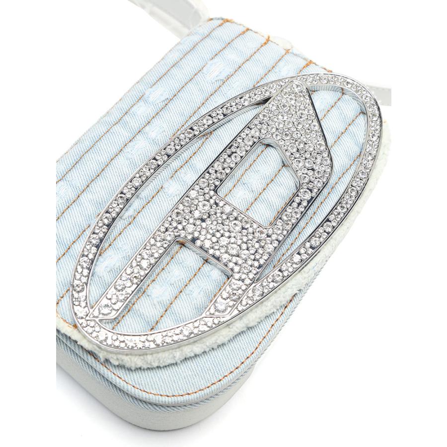 DIESEL（ディーゼル） 2WAY ダメージ加工 デニム生地 ロゴストーン