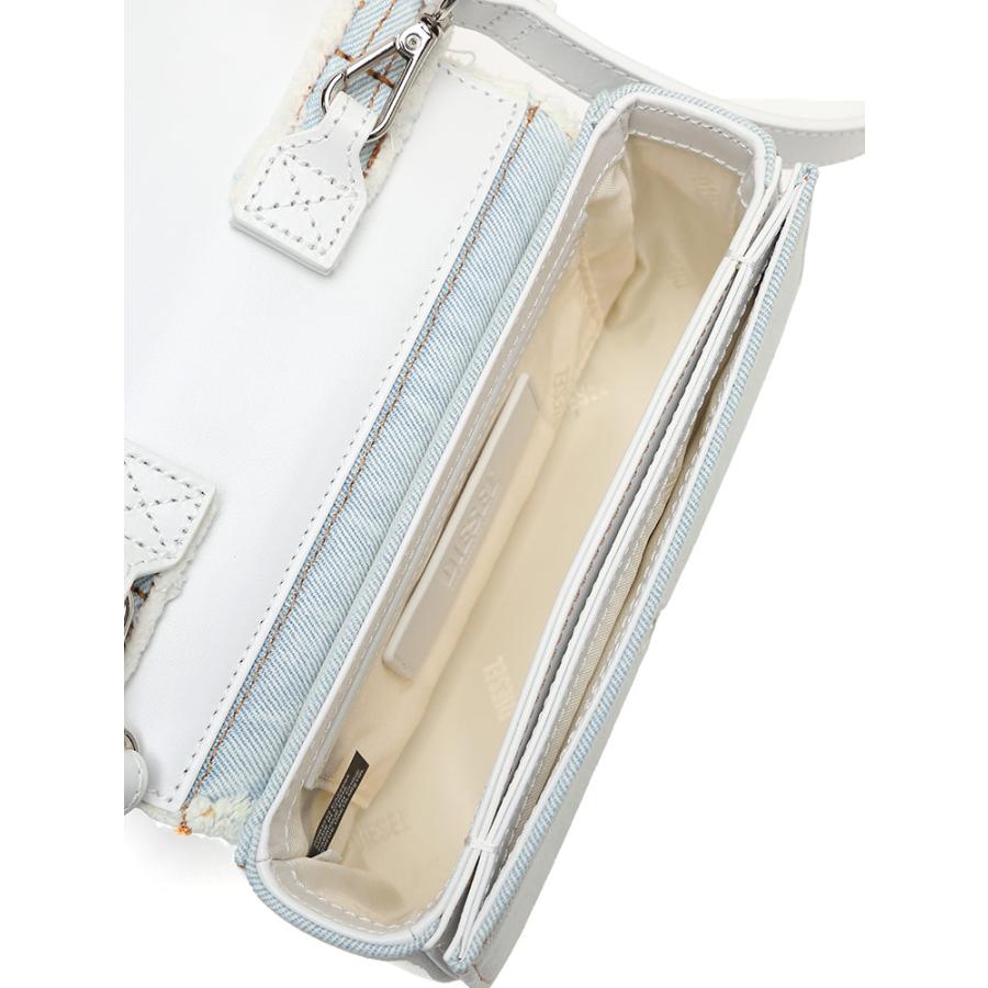 DIESEL（ディーゼル） 2WAY ダメージ加工 デニム生地 ロゴストーン