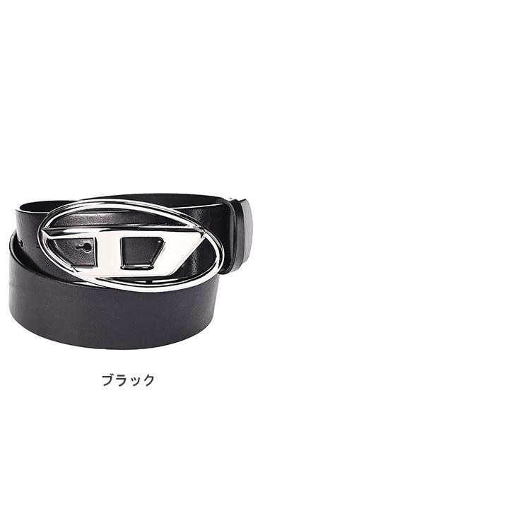 DIESEL (ディーゼル) 牛革 オーバルロゴ バックル留め ベルト DIESEL (ディーゼル) 牛革 オーバルロゴ バックル留め ベルト