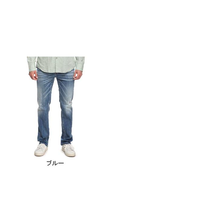 ディースクエアード DSQUARED2 デニム ダメージ加工 手縫いデザイン ボタンフライ ジーンズ メンズ RoadieJean D2LB1444S30342の画像