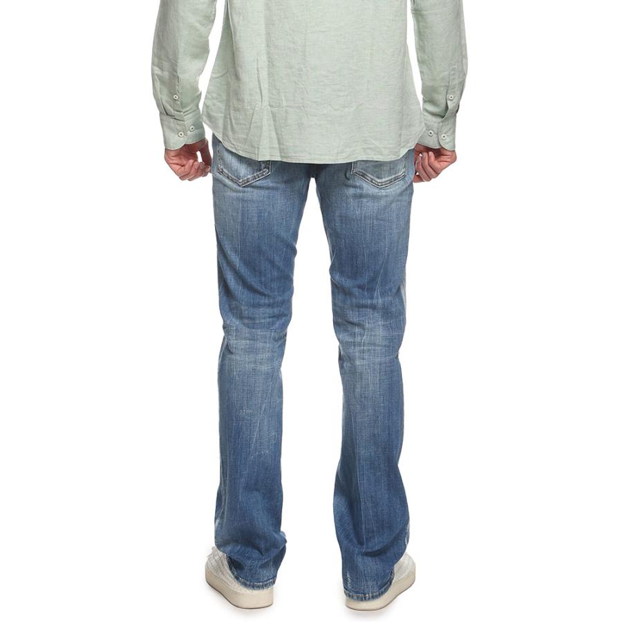 ディースクエアード DSQUARED2 デニム ダメージ加工 手縫いデザイン ボタンフライ ジーンズ メンズ RoadieJean D2LB1444S30342の画像