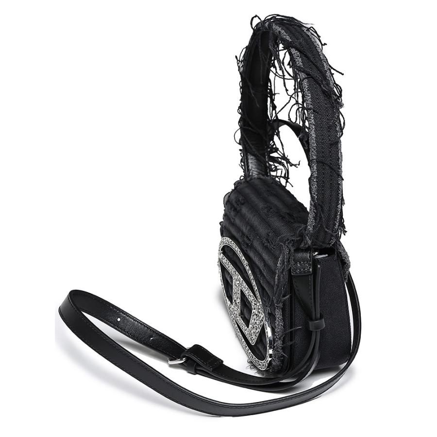 【美品】DIESEL ディーゼル 裏 派手 プリント クレイジー MA-1 L DIESEL（ディーゼル） フリンジディテール ストーンロゴ 2WAY