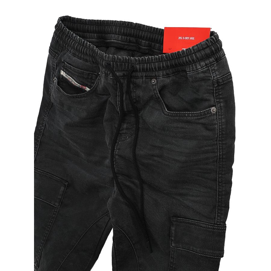 DIESEL（ディーゼル） ストレッチ カーゴポケット ジョグジーンズ D