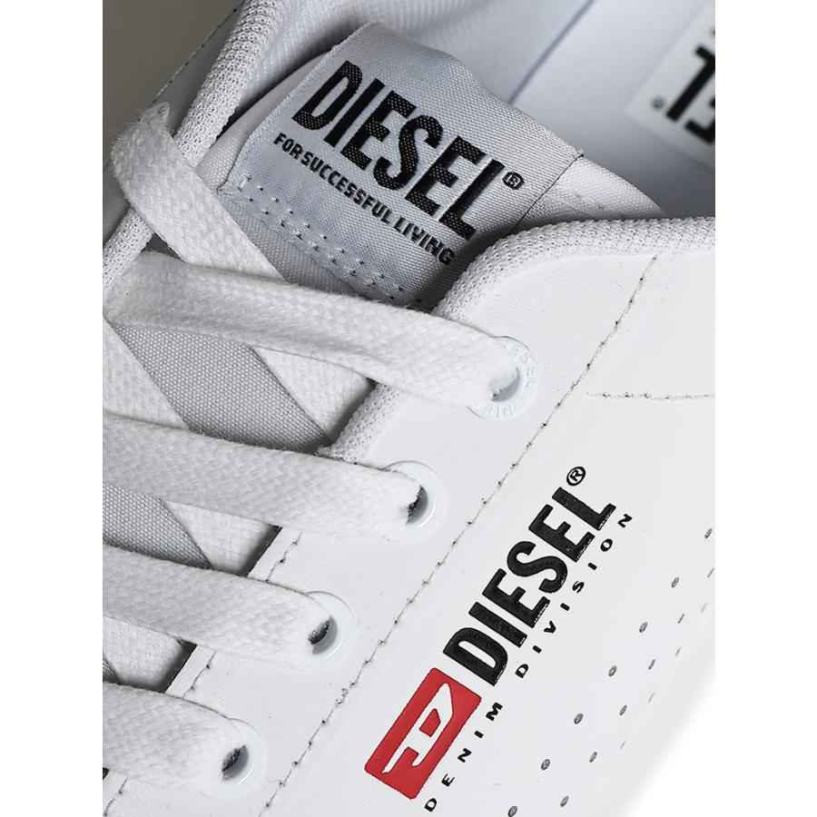 DIESEL ディーゼル レザー サイドロゴ ローカットスニーカー DIESEL ディーゼル レザー サイドロゴ ローカットスニーカー