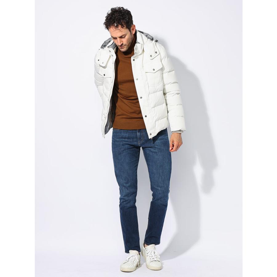 美品 エンポリオアルマーニ 白 デニム ジーンズ パンツ 25 S 小さめ EMPORIO ARMANI エンポリオアルマーニ デニム 8N1J06 1NJ9Z メンズ