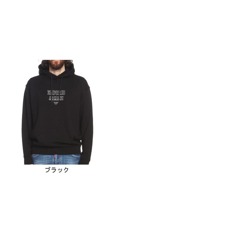 EMPORIO ARMANI エンポリオアルマーニ フォントロゴ刺繍 プルオーバー
