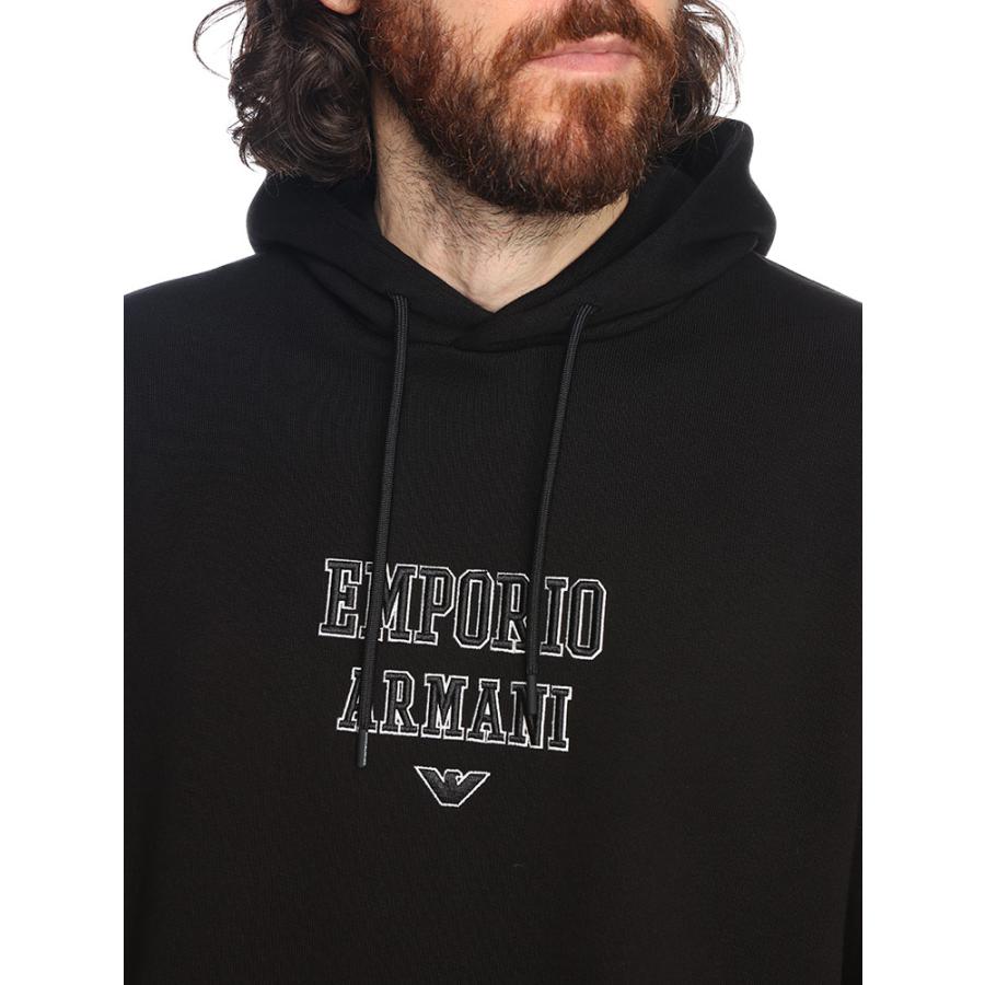 EMPORIO ARMANI エンポリオアルマーニ フォントロゴ刺繍 プルオーバー