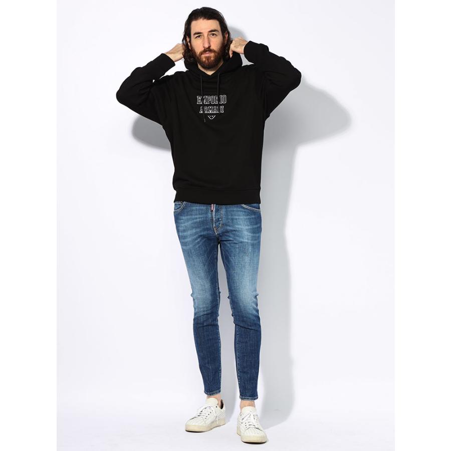 DSQUARED2（ディースクエアード） デニム ウォッシュ加工 レザーラベル