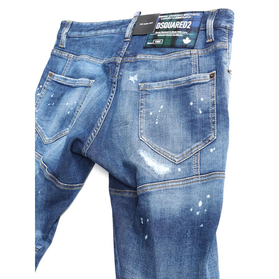 DSQUARED2 ディースクエアード TIDY BIKER JEAN バイカージーンズ 