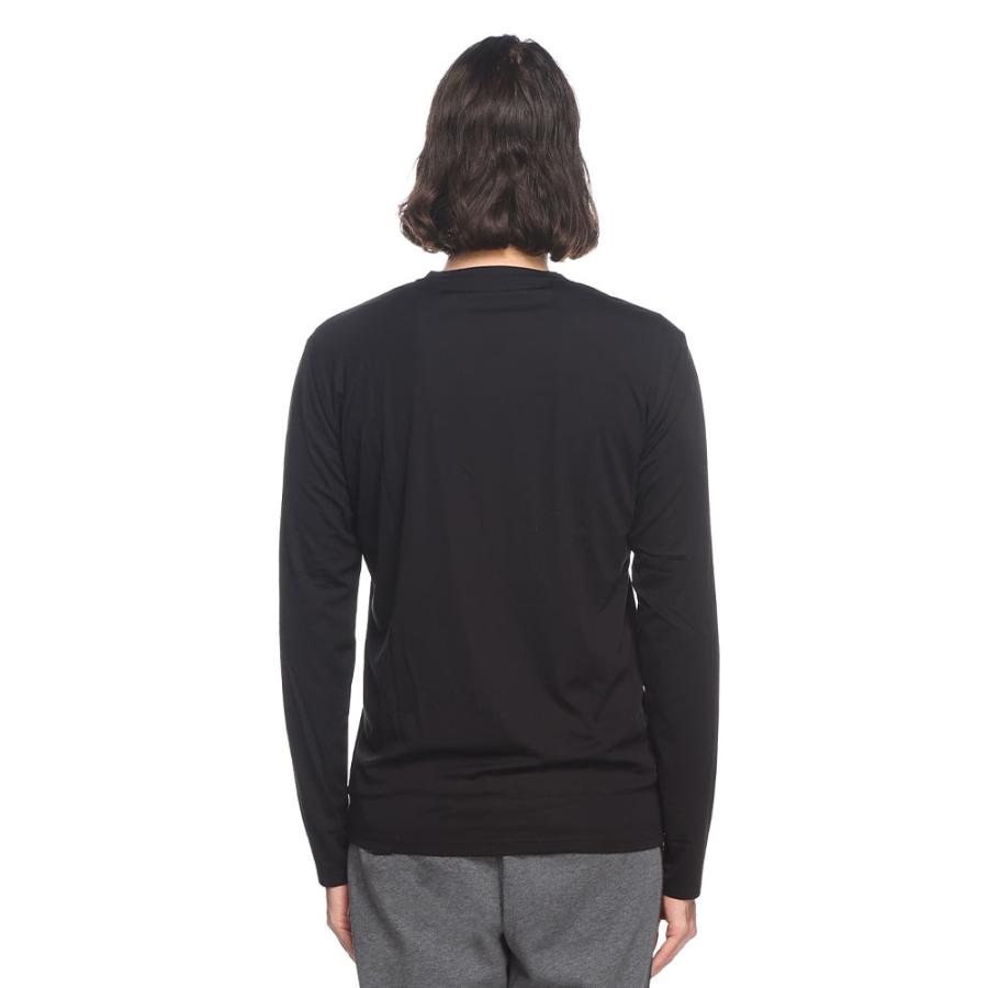 EMPORIO ARMANI エンポリオアルマーニ 胸ラバーロゴ クルーネック 長袖