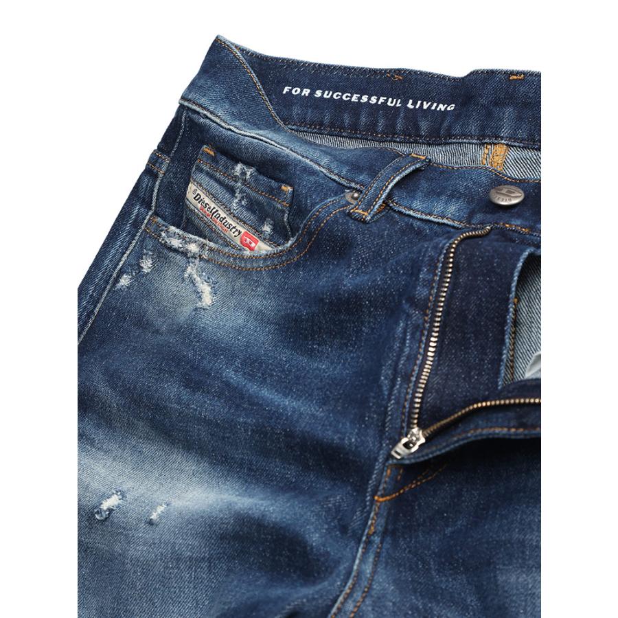 ディーゼル DIESEL ジーンズ レディース ダメージ加工 ストレートレッグ 2016 D-Air DSLA0361809J56の画像
