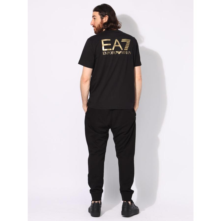 EMPORIO ARMANI エンポリオアルマーニ メタリックロゴ クルー