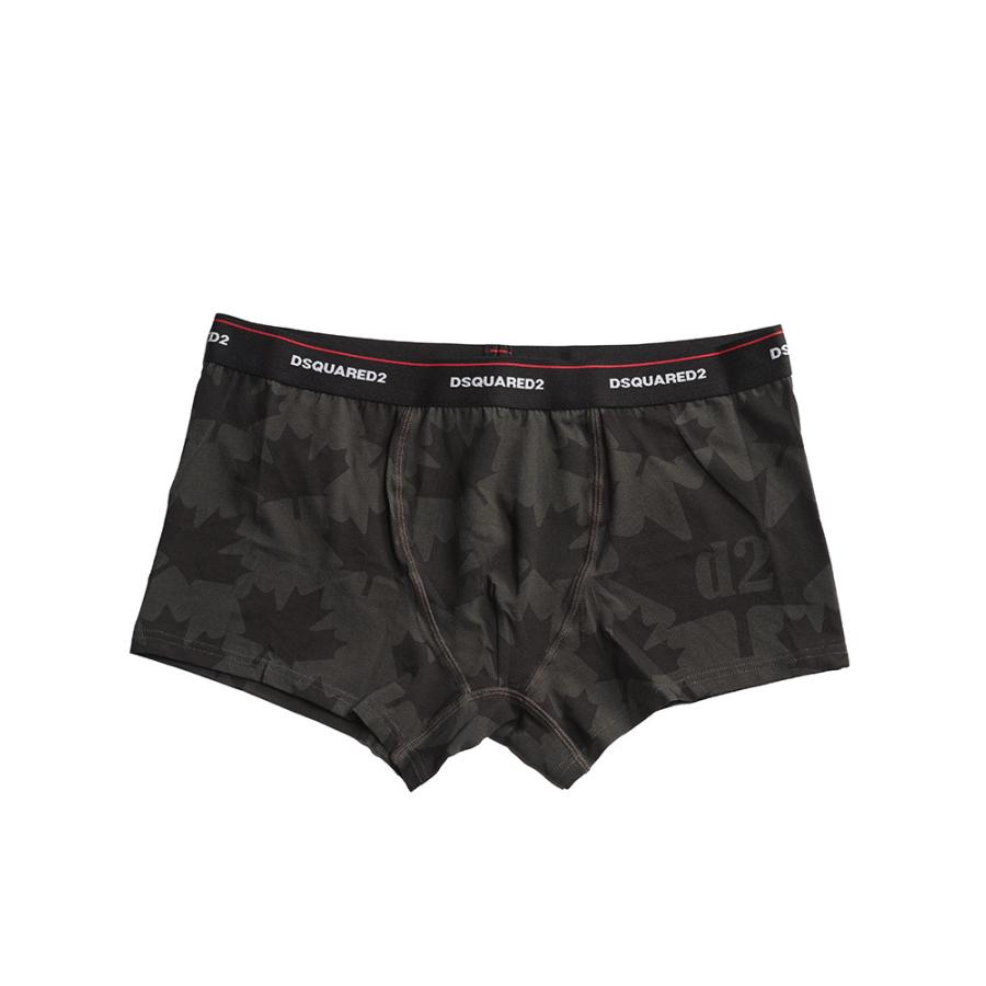 DSQUARED2 ディースクエアード ボクサーパンツ メンズ リーフ柄