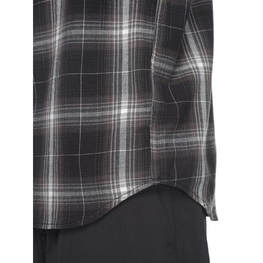 DIESEL（ディーゼル） ロゴ刺繍 チェック柄 長袖 シャツ メンズ