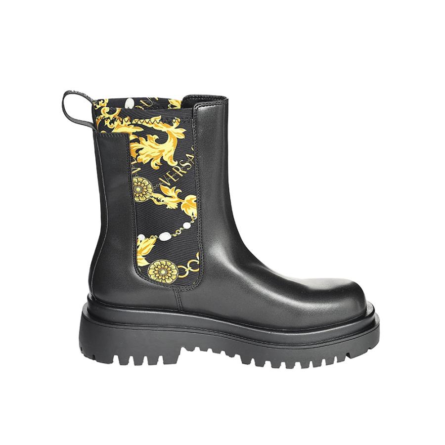 Versace Jeens Couture ロングブーツ　バロック　ヴェルサーチ VERSACE（ヴェルサーチェ） ジーンズ クチュール VERSACE JEANS