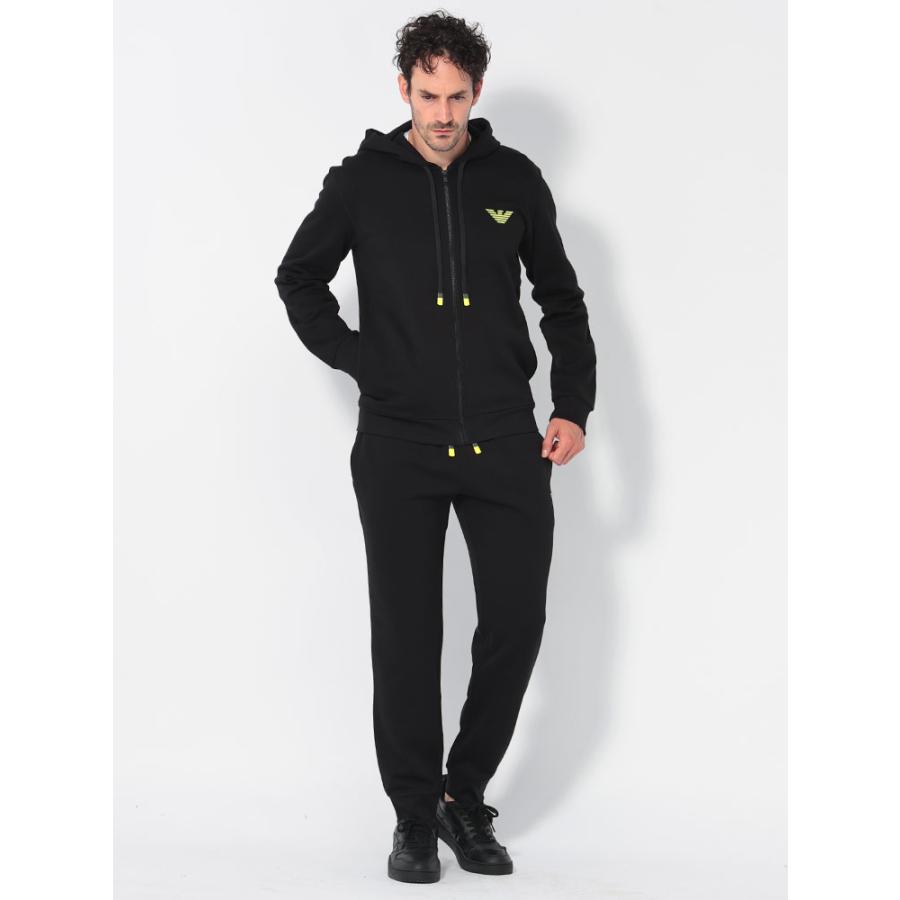 エンポリオアルマーニ EMPORIO ARMANI スウェット 起毛 メンズ EMPORIO ARMANI エンポリオアルマーニ 裏起毛 ロゴ刺繍