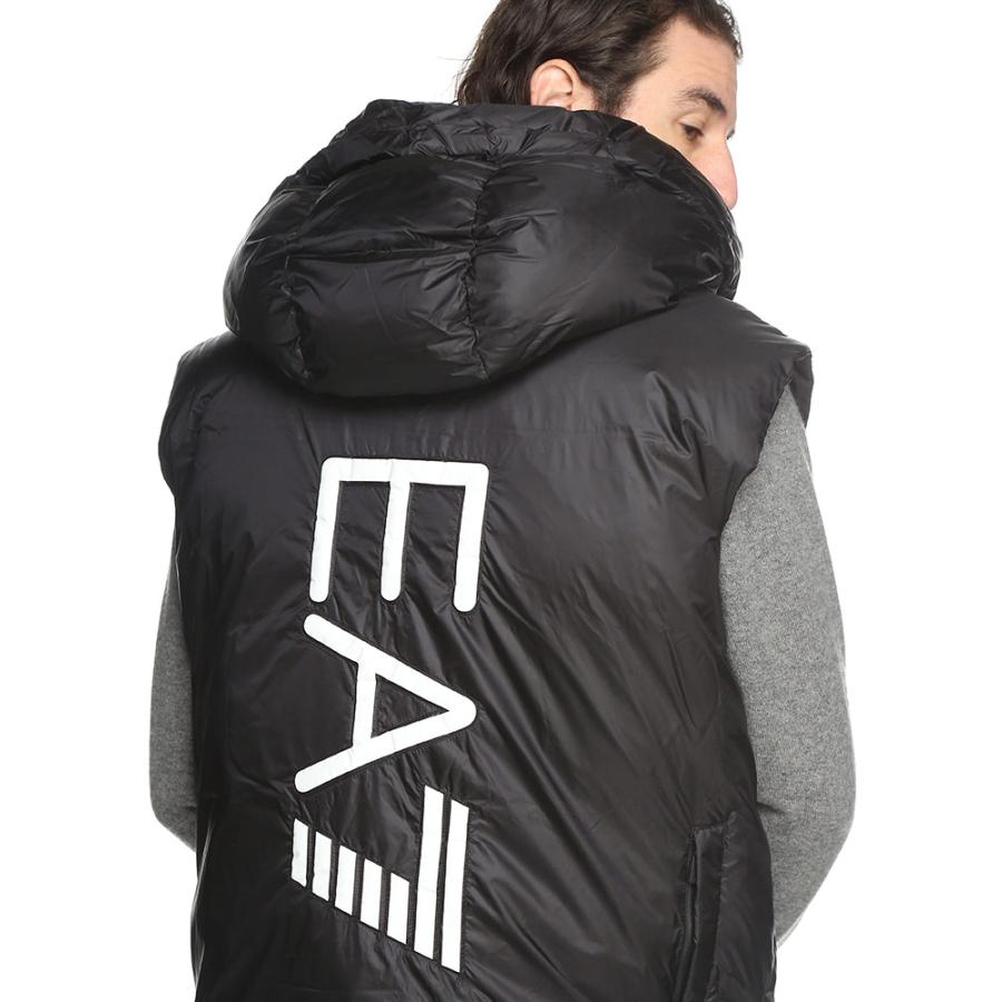 EMPORIO ARMANI エンポリオアルマーニ バックBIGロゴ フルジップ 中綿