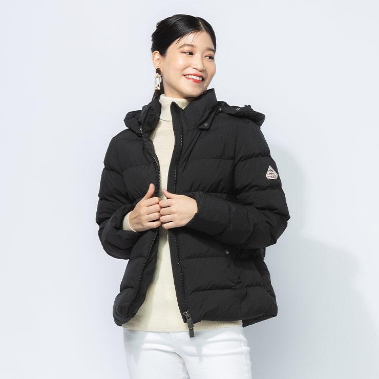 Pyrenex（ピレネックス） フード 着脱 フルジップ レディース ダウン