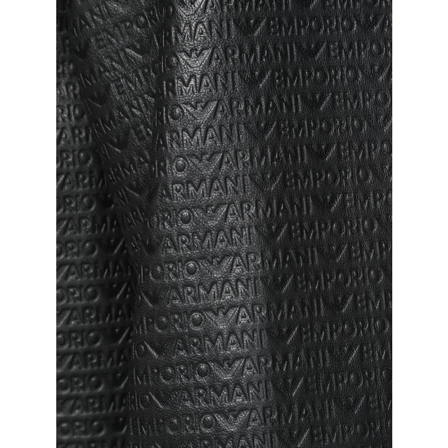 EMPORIO ARMANI エンポリオアルマーニ ラムレザー エンボスロゴ