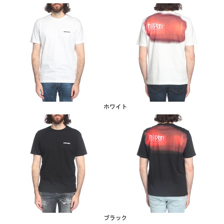 DIESEL（ディーゼル） 半袖 Tシャツ メンズ バックステージ プリント