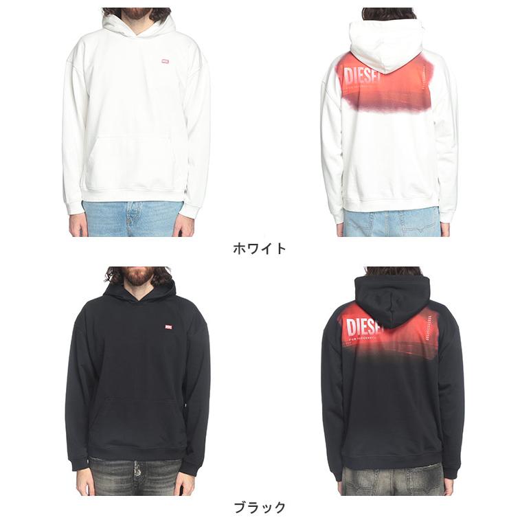DIESEL（ディーゼル） バックステージ プリント プルオーバー パーカー