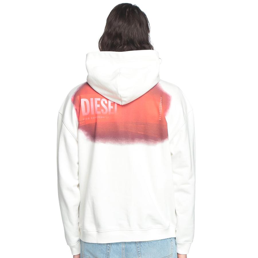 DIESEL（ディーゼル） バックステージ プリント プルオーバー パーカー