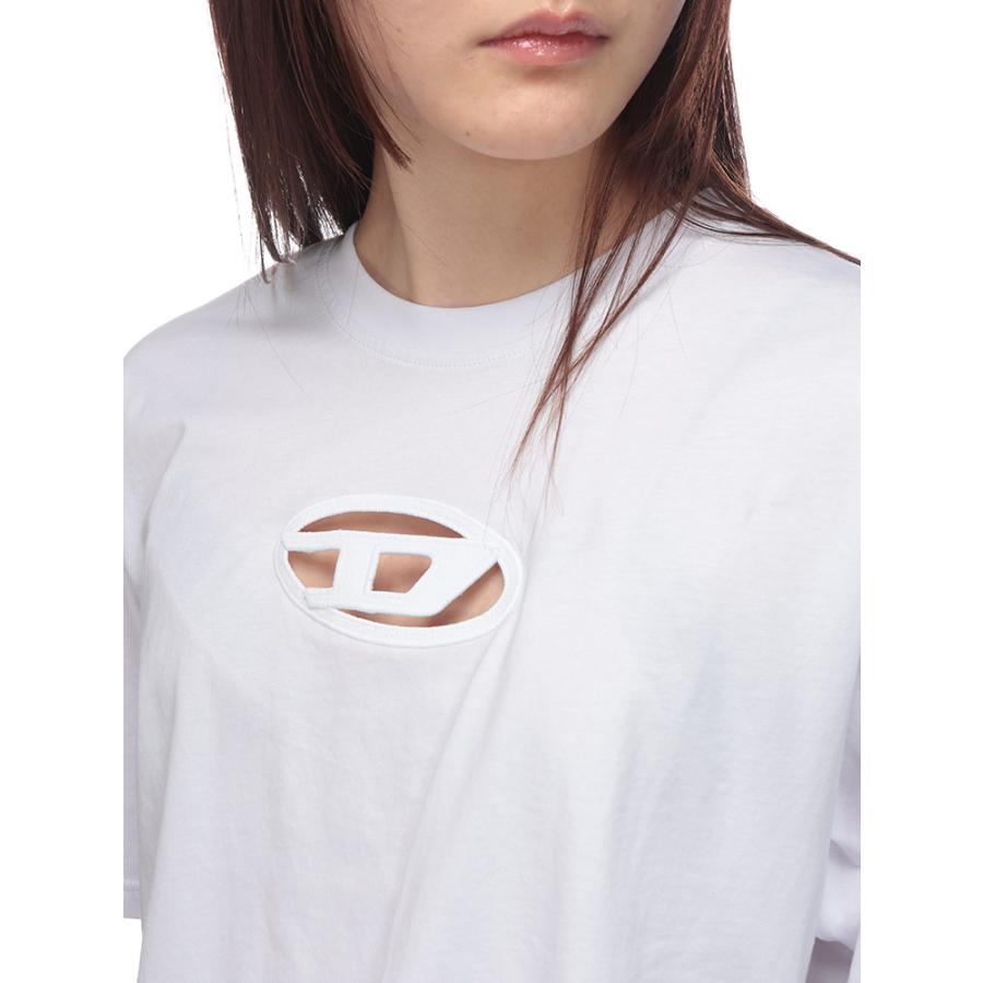 残り1点☆DIESEL半袖Tシャツ DIESEL（ディーゼル） 半袖 Tシャツ レディース オーバルD クルー