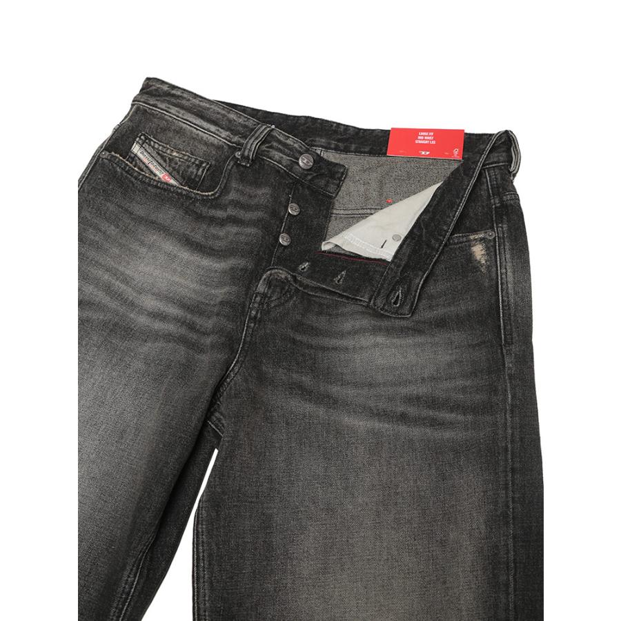 DIESEL（ディーゼル） ダメージ加工 ボタンフライ ジーンズ メンズ D