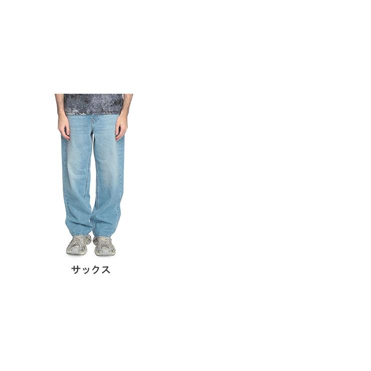 DIESEL ディーゼル D-MACRO ワイドデニム ジーンズ ルーズフィット DIESEL（ディーゼル） DIESEL 5P ボタンフライ ジーンズ メンズ D