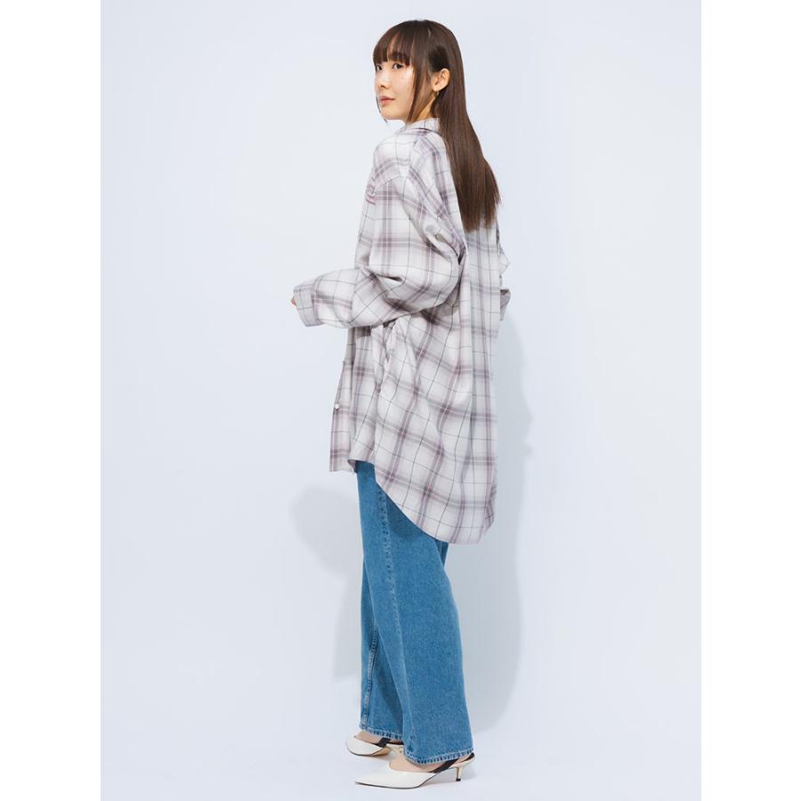 DIESEL（ディーゼル） 胸ロゴ チェック柄 シャツワンピース