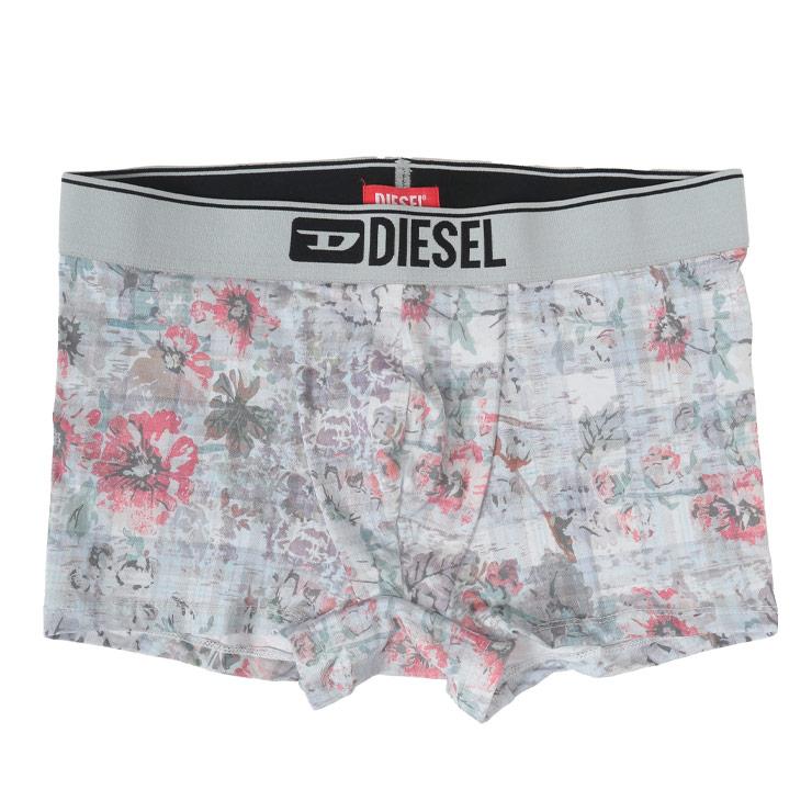DIESELデザインパンツ DIESEL（ディーゼル） フラワー&チェック 総柄 ボクサーパンツ メンズ