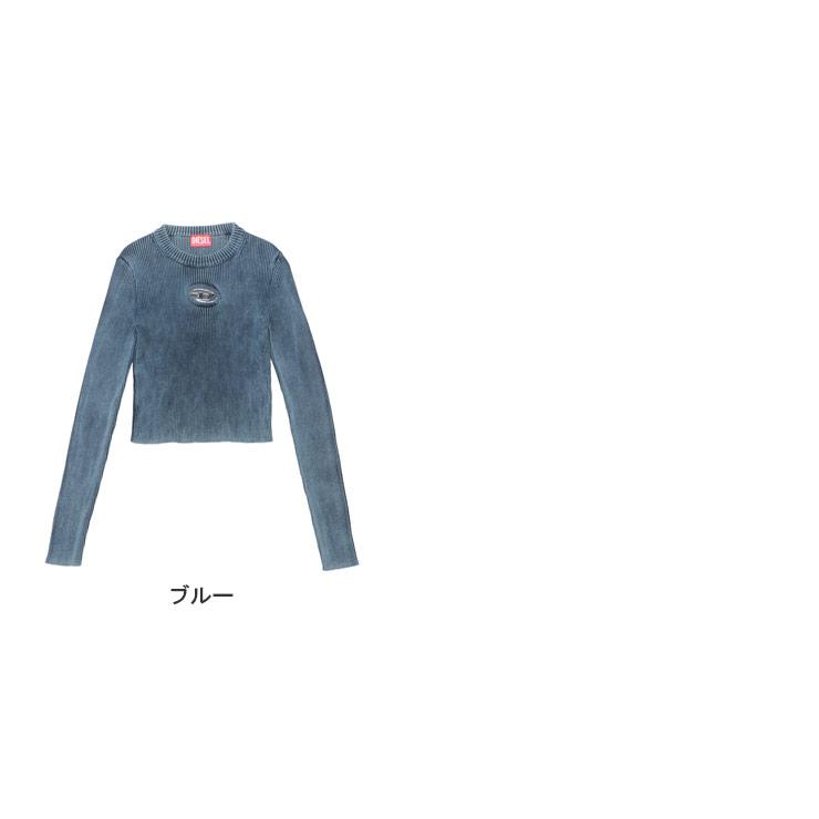 DIESEL 長袖ニット DIESEL（ディーゼル） 長袖ニット レディース オーバルDプレートクルー