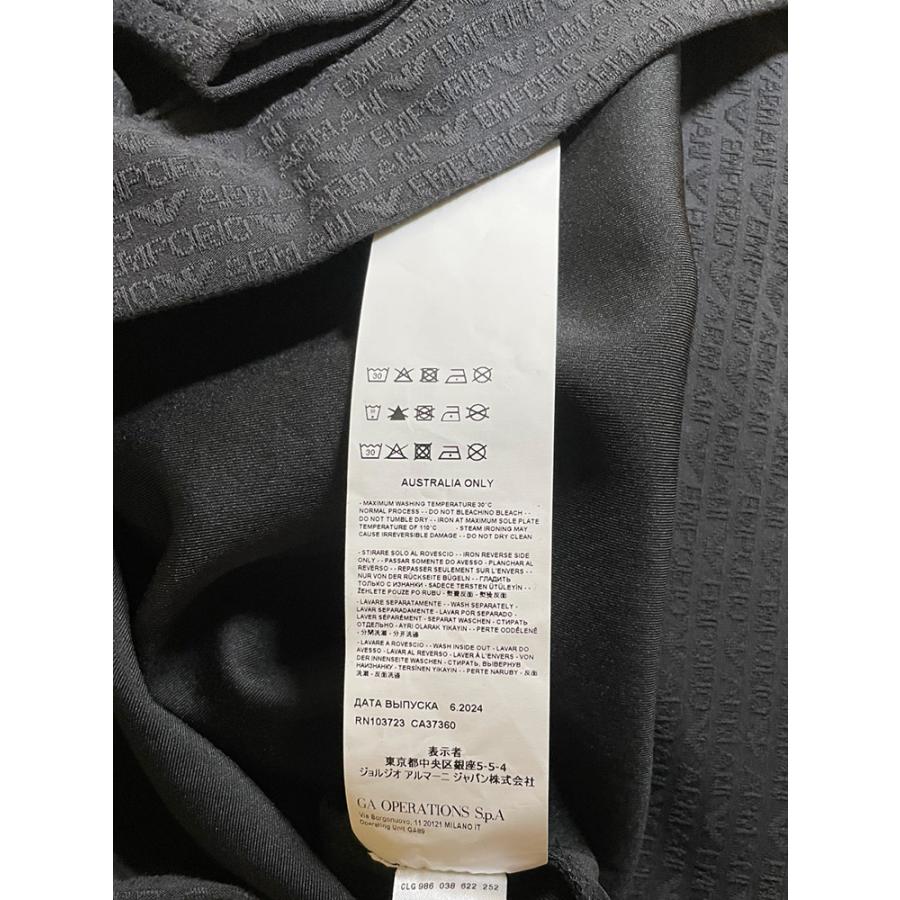 EMPORIO ARMANI エンポリオアルマーニ モノグラムフロッキーロゴ プル