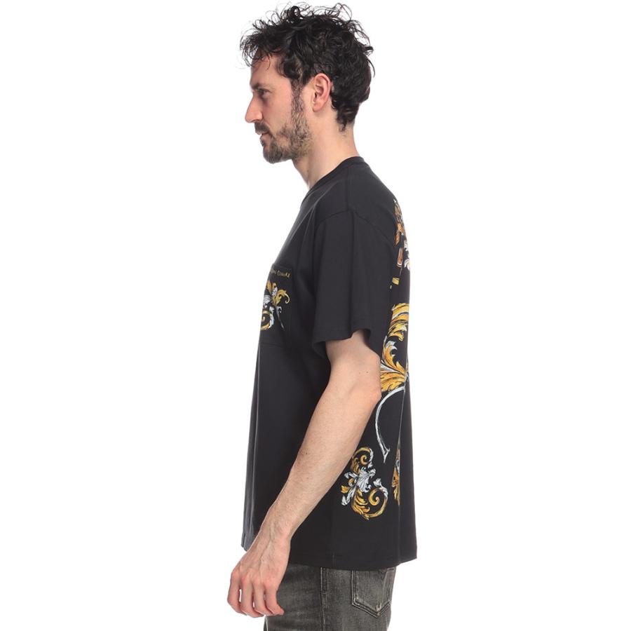 【uです】ヴェルサーチジーンズクチュール　カットソー　Tシャツ　サイズS VERSACE（ヴェルサーチェ） VERSACE JEANS COUTURE ヴェルサーチ