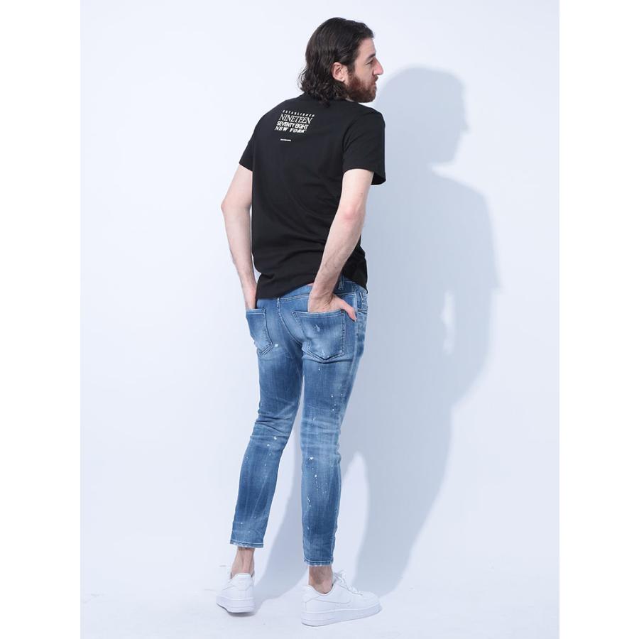 ディースクエアード DSQUARED2 デニム ジーンズ メンズ ダメージ ボタンフライ SKATER D2LB1642S30342の画像