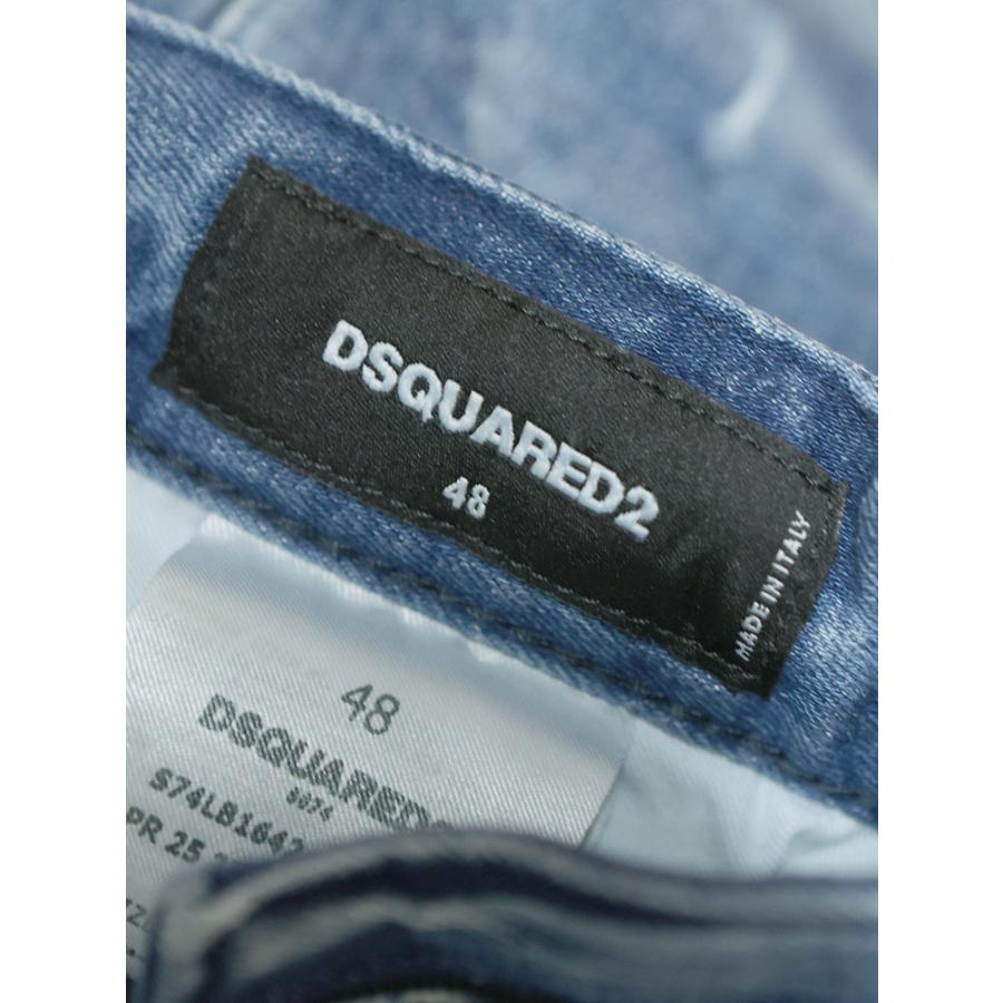 ディースクエアード DSQUARED2 デニム ジーンズ メンズ ダメージ ボタンフライ SKATER D2LB1642S30342の画像