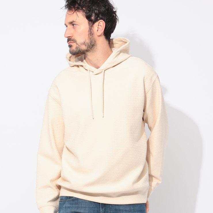 EMPORIO ARMANI エンポリオアルマーニ パーカー メンズ 総柄ロゴ プル 