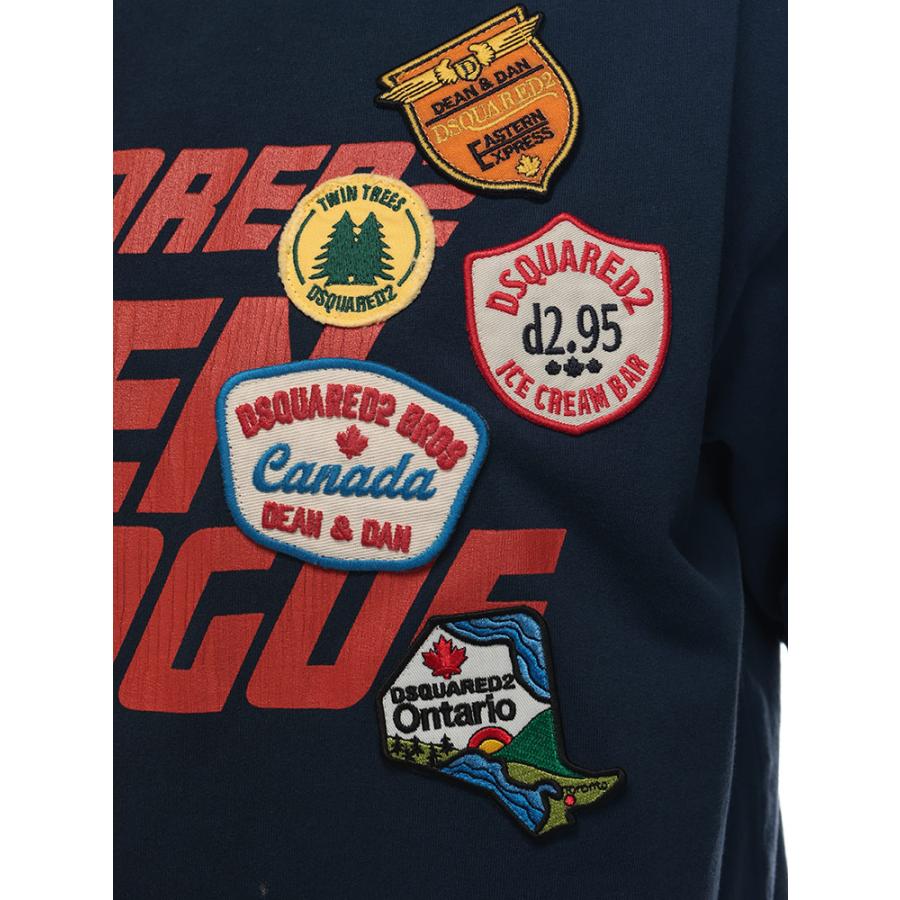 DSQUARED2（ディースクエアード） 半袖 Tシャツ メンズ ダメージ