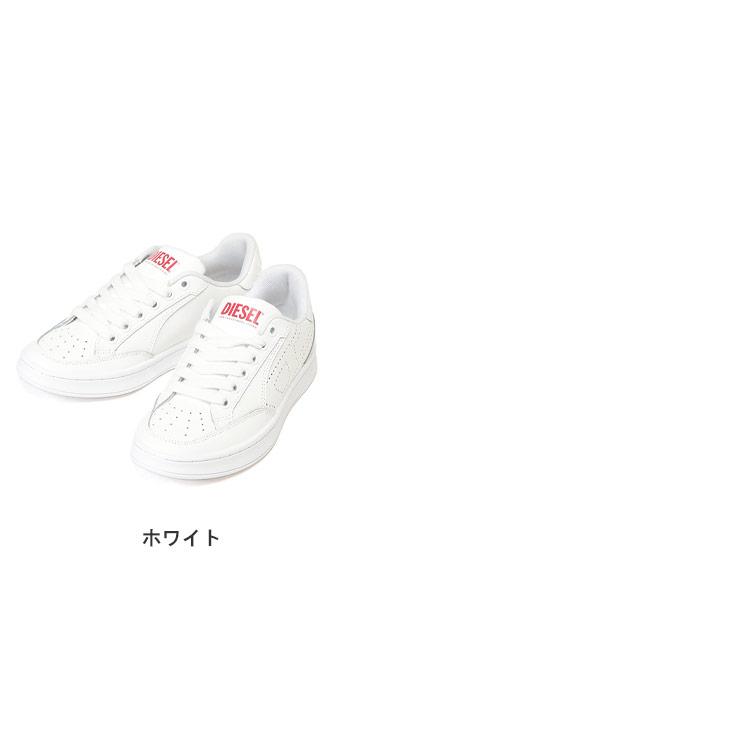 DIESEL（ディーゼル） レザー パンチングロゴ スニーカー s-dakota low