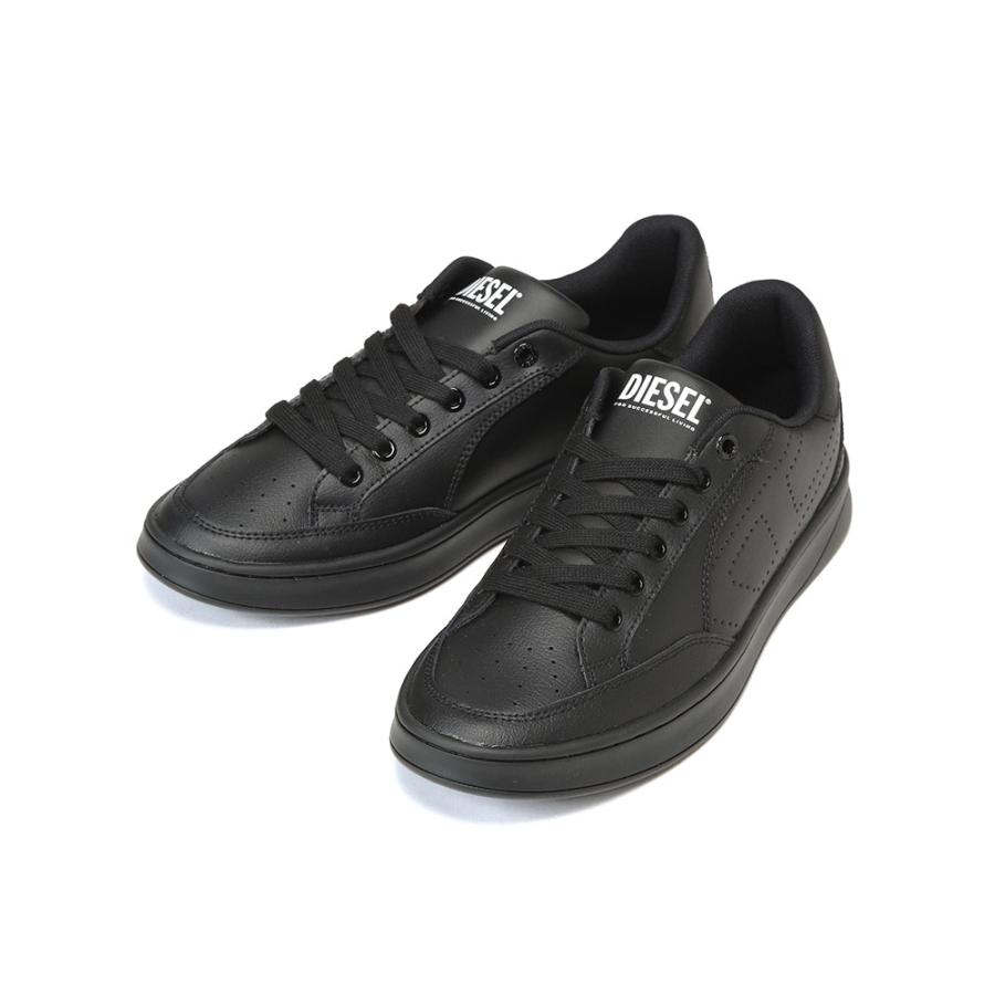 DIESEL（ディーゼル） スニーカー メンズ レザー パンチングロゴ s