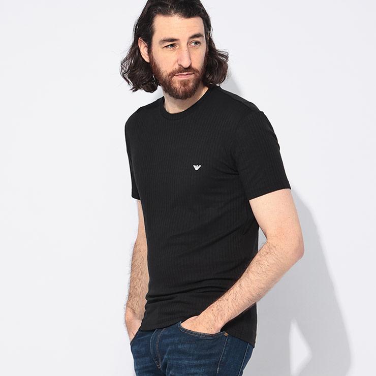 EMPORIO ARMANI エンポリオアルマーニ 半袖 Tシャツ メンズ ロゴ