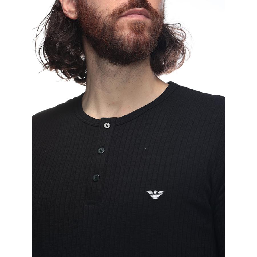 EMPORIO ARMANI エンポリオアルマーニ 半袖 Tシャツ メンズ ロゴ リブ