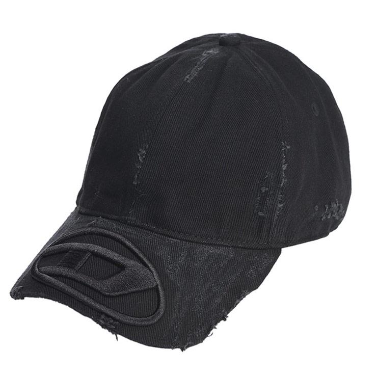 DIESEL ディーゼル BIGロゴ ダメージ キャップ C-ODY DIESEL ディーゼル BIGロゴ ダメージ キャップ C-ODY