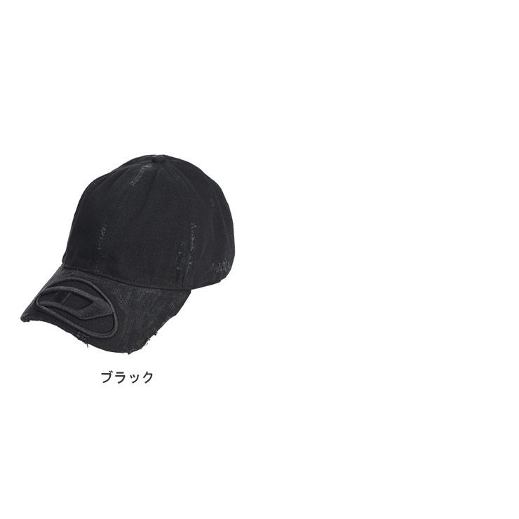DIESEL ディーゼル BIGロゴ ダメージ キャップ C-ODY DIESEL ディーゼル BIGロゴ ダメージ キャップ C-ODY