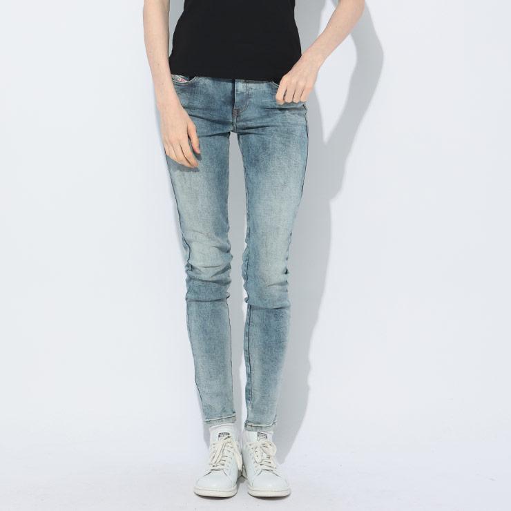 DIESEL（ディーゼル） デニム パンツ レディース スリム ストレッチ